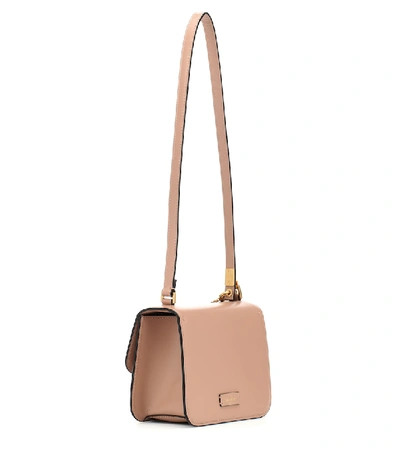 Shop Valentino Vsling Small Leather Shoulder Bag In Pink
