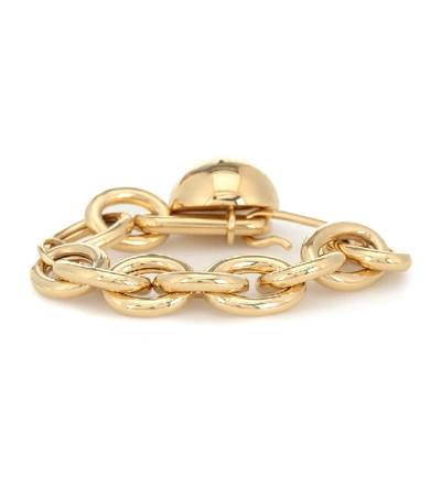 Shop Jil Sander Chain Bracelet In Gold