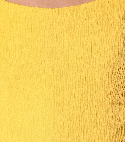 Shop Rebecca Vallance Andie Midi Dress In Yellow