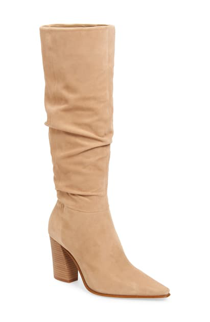 vince camuto beige boots