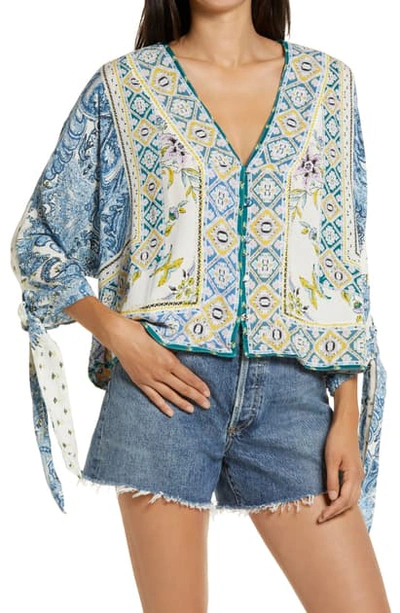 Shop Free People Catch Me If You Can Top In Light Combo