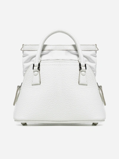 Shop Maison Margiela Borsa 5ac Micro In Pelle