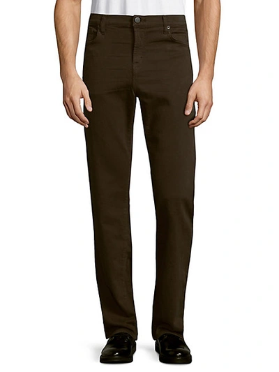 Shop J Brand Straight-fit Pants In Tan