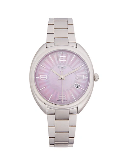 Shop Fendi Stainless Steel & Mother-of-pearl Bracelet Watch