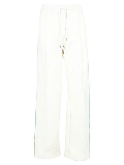 Shop Off-white Side Panel Track Pants In White
