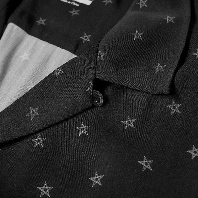 Shop Ksubi Star Vacation Shirt In Black