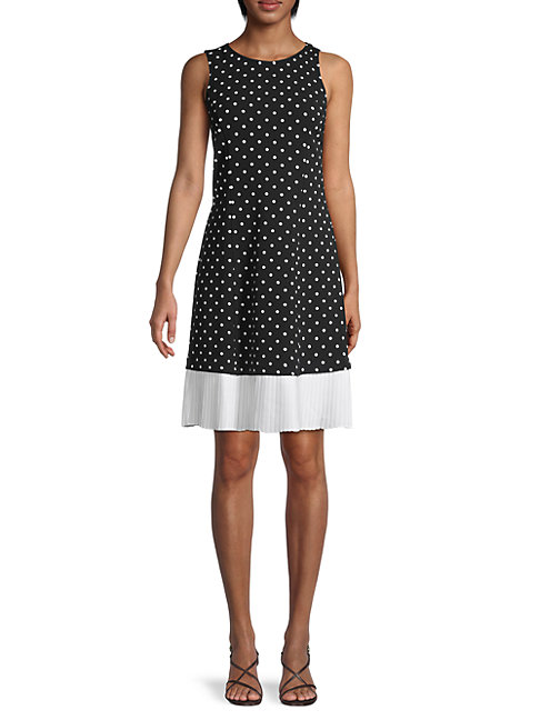 nanette lepore polka dot dress