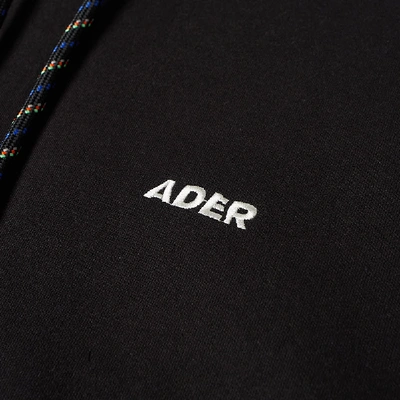 Shop Ader Error Small Logo Hoody In Black