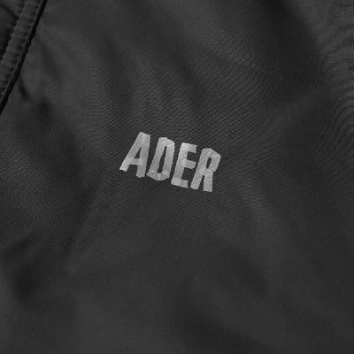 Shop Ader Error Logo Bomber Jacket In Black