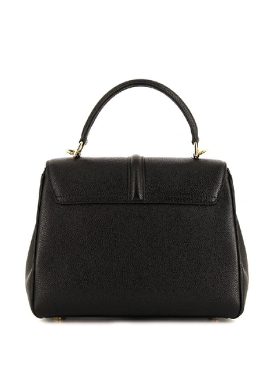 Pre-owned Celine  Clasp 16 Tote In Black