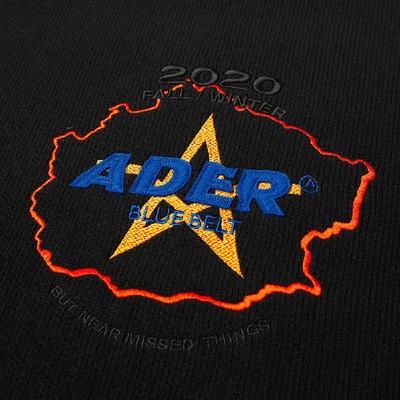 Shop Ader Error Nova Agreement Crew Knit In Black