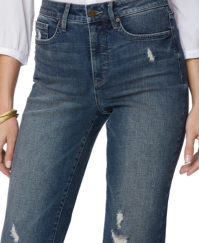 Shop Nydj Relaxed Straight Jeans In Vitality