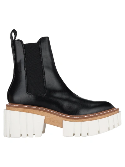 Shop Stella Mccartney Emilie Chelsea Boots In Black