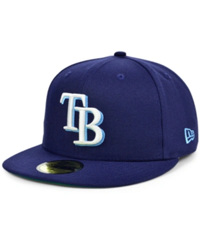 Shop New Era Tampa Bay Rays 2020 Opening Day 59fifty-fitted Cap In Navy