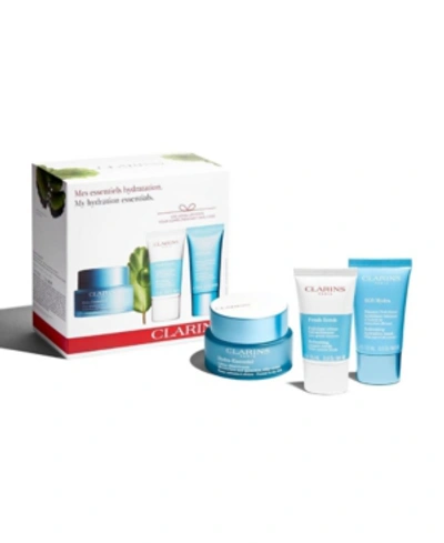 Shop Clarins Limited Edition Hydration Essential Care Gift Set, 3 Piece