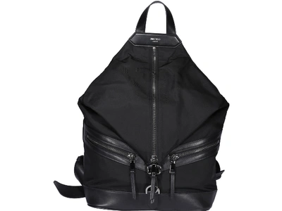 Shop Jimmy Choo Fitzroy Backpack In Black