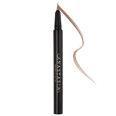 Shop Anastasia Beverly Hills Superfine Micro-stroking Detail Brow Pen Soft Brown 0.017 oz / 0.5 ml