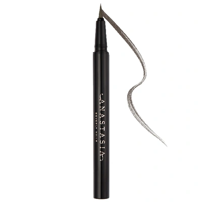 Shop Anastasia Beverly Hills Superfine Micro-stroking Detail Brow Pen Ebony 0.017 oz / 0.5 ml