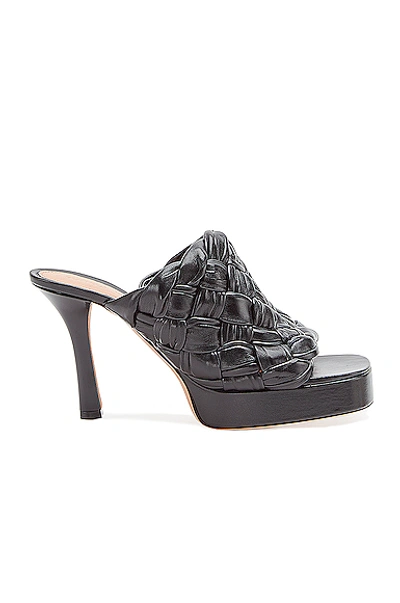 Shop Bottega Veneta The Bold Mules In Black