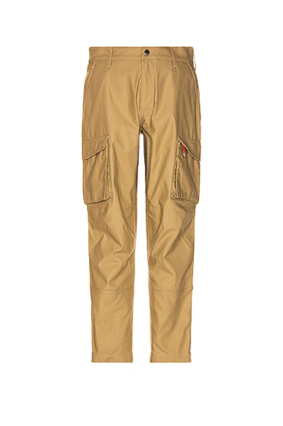 Shop Givenchy Cargo Trousers In Medium Beige