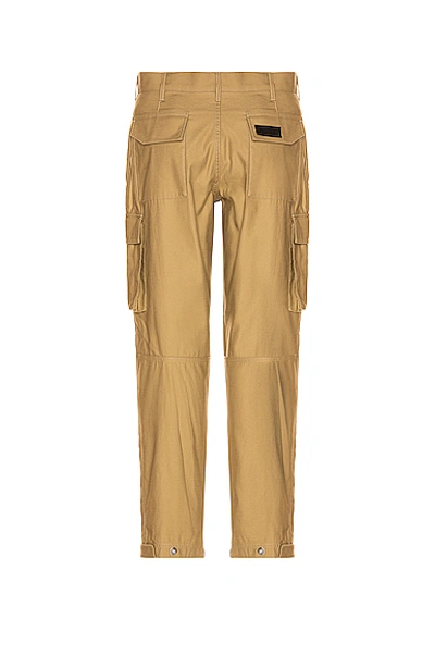 Shop Givenchy Cargo Trousers In Medium Beige