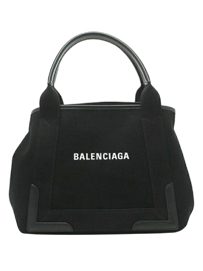 Shop Balenciaga Black Cabas Bag