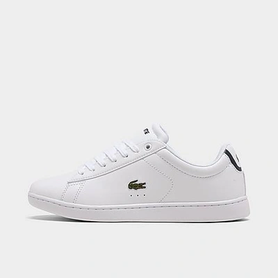 Shop Lacoste Women's Carnaby Bl Casual Shoes In White