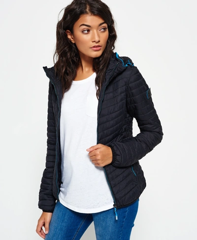 Shop Superdry Vintage Fuji Jacket In Black