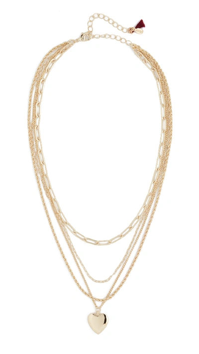 Shop Shashi Addicted Necklace In Gold