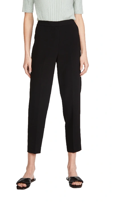Shop Theory Classic Carrot Pants In Black