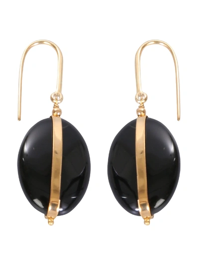Shop Isabel Marant Earrings With Pendant In Nero
