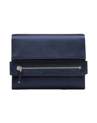 Shop Rodo Handbags In Dark Blue