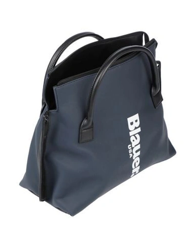 Shop Blauer Cross-body Bags In Dark Blue