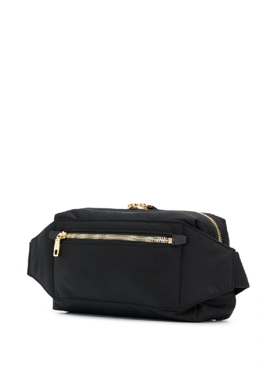 Shop Dolce & Gabbana Logo Plaque Detail Belt Bag In Black