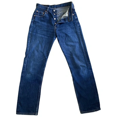 Pre-owned Levi's Blue Denim - Jeans Jeans