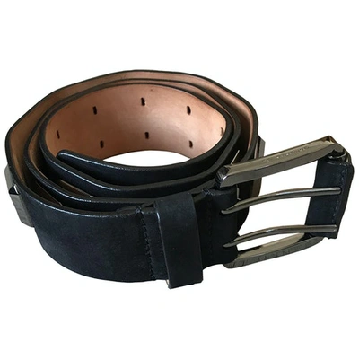 Pre-owned Barbara Bui Black Leather Belt