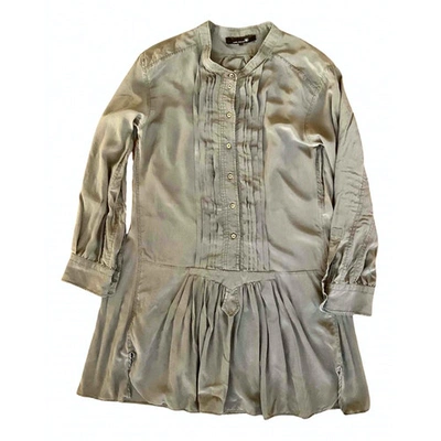 Pre-owned Isabel Marant Étoile Grey Silk Dress