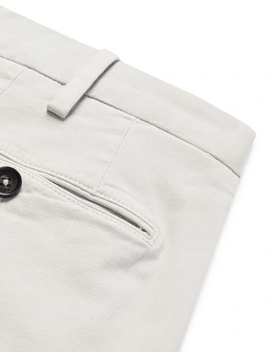 Shop Ermenegildo Zegna Zegna Man Pants Light Grey Size 40 Cotton, Lyocell, Elastane
