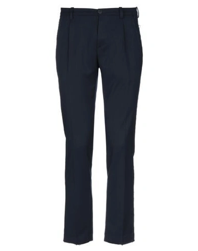 Shop Obvious Basic Pants In Dark Blue