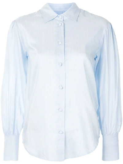 Shop Designers Remix Button-down Shirt In Blue
