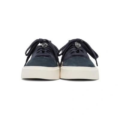 Shop Fear Of God Blue Suede 101 Sneakers In Navy515