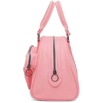 Shop Adidas Lotta Volkova Pink Racket Bag In Lt Pink