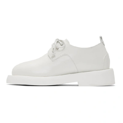 Shop Marsèll White Gomme Gommello Derbys In 111 White