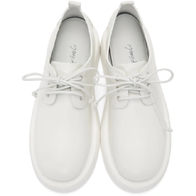 Shop Marsèll White Gomme Gommello Derbys In 111 White