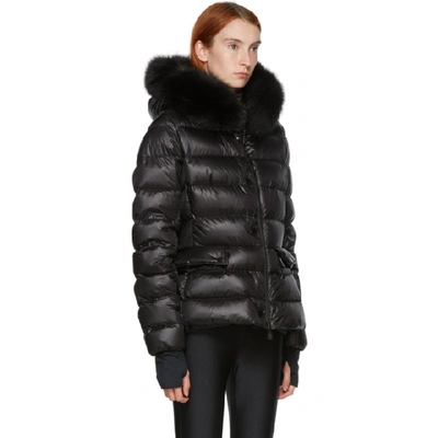 Shop Moncler Grenoble Black Down Armonique Puffer Jacket In 999 Black