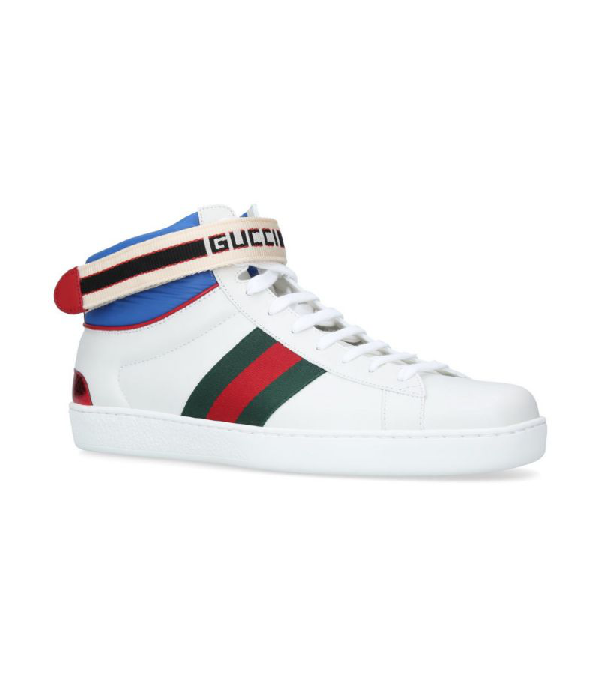new ace stripe leather sneaker