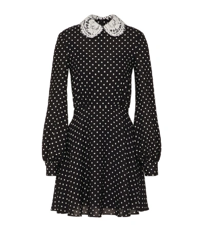 Shop Valentino Polka-dot Mini Dress