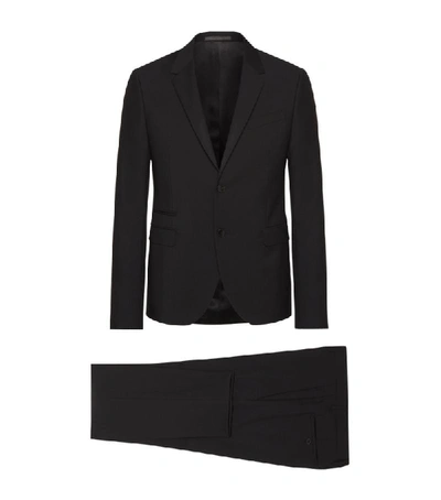 Shop Valentino Wool-mohair Suit