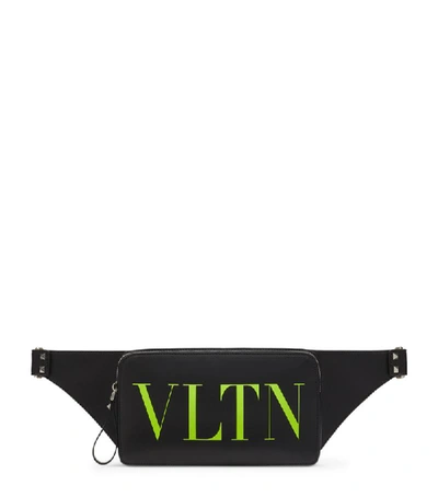 Shop Valentino Garavani Vltn Leather Belt Bag