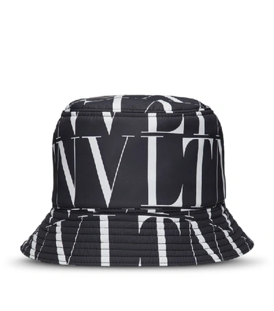 Shop Valentino Garavani Vltn Times Print Bucket Hat